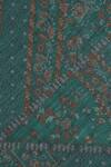 Shingora_Green Blossom Flora Woven Stole_at_Aza_Fashions