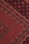 Shingora_Maroon Embroidery Regal Woolen Floral Woven Shawl _at_Aza_Fashions