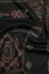Shop_Shingora_Black Siya Wool Woven Stole _Online_at_Aza_Fashions