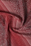 Shop_SHINGORA_Maroon Omaira Geometric Pattern Woven Stole _Online_at_Aza_Fashions