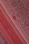 SHINGORA_Maroon Omaira Geometric Pattern Woven Stole _at_Aza_Fashions