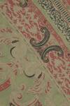 Shingora_Green Bohemian Fleur Urshia Art Woven Stole _at_Aza_Fashions