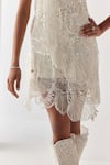 Mishru_Ivory Dress Tulle Moana Moonstone Azure Embellished Layered Short With Slip _at_Aza_Fashions