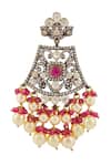 Buy Vivinia By Vidhi Mehra Pink Diamonds, Stones Kundan Embellished Pendant Necklace Set Online at Aza Fashions Buy_Vivinia By Vidhi Mehra_Pink Diamonds, Stones Kundan Embellished Pendant Necklace Set _Online_at_Aza_Fashions