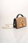 Buy_Outhouse_Black Midi Disco Jute Bag _Online_at_Aza_Fashions