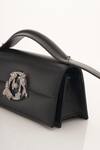 Buy_Outhouse_Black The Oh V Paparazzi Bag _Online_at_Aza_Fashions