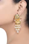 Buy_Tribe Amrapali_Multi Color Samanvi Embellished Jhumka Earrings _at_Aza_Fashions