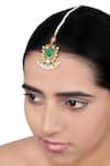 Buy Tribe Amrapali Multi Color Uma Pearl Embellished Maangtikka at Aza Fashions Buy_Tribe Amrapali_Multi Color Uma Pearl Embellished Maangtikka _at_Aza_Fashions