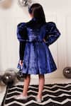 Shop_Hoity Moppet_Blue Velvet Rebel Blazer Dress_at_Aza_Fashions