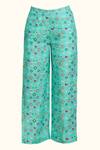 Buy Gulabo By Abu Sandeep Blue Linen Printed Flared Pant Online at Aza Fashions Buy_Gulabo By Abu Sandeep_Blue Linen Printed Flared Pant _Online_at_Aza_Fashions