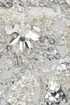Shop_Aanchal Sayal_Silver Embroidery Candice Embellished Clutch_Online_at_Aza_Fashions