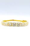 Buy_Foot Fuel_Gold Beads, Crystals, Stones Studded Hairband _at_Aza_Fashions