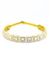 Shop_Foot Fuel_Gold Beads, Crystals, Stones Studded Hairband _at_Aza_Fashions