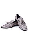 Buy_SHUTIQ_Grey Textured Nino Shoes _at_Aza_Fashions