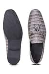 Shop_SHUTIQ_Grey Textured Nino Shoes _at_Aza_Fashions