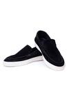 Buy_Shutiq_Black Otimo Suede Sneakers _at_Aza_Fashions