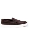 Buy_Shutiq_Brown Otimo Matte Sneakers _Online_at_Aza_Fashions