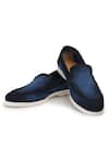 Buy_Shutiq_Blue Matte Denim Sneakers _at_Aza_Fashions