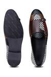 Shop_SHUTIQ_Multi Color Textured Sabaro Interwoven Shoes_at_Aza_Fashions