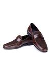 Buy_Shutiq_Brown Textured Zika Leather Shoes _at_Aza_Fashions