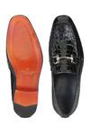 Shop_Shutiq_Black Barek Croco Leather Shoes _at_Aza_Fashions