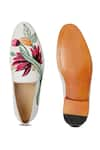 Shop_SHUTIQ_Ivory Thread Bonzai Embroidered Shoes _at_Aza_Fashions