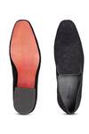 Shop_SHUTIQ_Black Camasa Velvet Shoes _at_Aza_Fashions