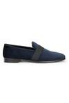Buy_SHUTIQ_Blue Cummerbund Stitched Shoes_Online_at_Aza_Fashions
