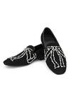 Buy Shutiq Black Stone Dazzlette Embellished Shoes at Aza Fashions Buy_Shutiq_Black Stone Dazzlette Embellished Shoes _at_Aza_Fashions