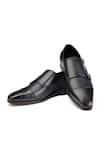 Buy_SHUTIQ_Blue Enzo Double Monk Brogue Pattern Shoes _at_Aza_Fashions