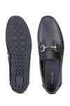 Shop Shutiq Black Figo Horsebit Stitched Loafers at Aza Fashions Shop_Shutiq_Black Figo Horsebit Stitched Loafers _at_Aza_Fashions