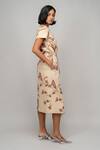Shop_Leh Studios_Off White Wool Round Neck Garden Print T-shirt _Online_at_Aza_Fashions