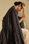 Buy_Dusala_White Ema Floral Kani Pattern Cashmere Full Shawl _Online_at_Aza_Fashions