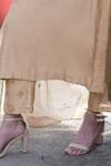 Shop Talking Threads Beige Silk Organza, Cotton, Spandex Sequins, Beads, Embroidery Kurta Pant Set Online at Aza Fashions Shop_Talking Threads_Beige Silk Organza, Cotton, Spandex Sequins, Beads, Embroidery Kurta Pant Set _Online_at_Aza_Fashions