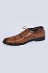 Buy_Arihant Rai Sinha_Brown Shaded Leather Lace Up Shoes _Online_at_Aza_Fashions