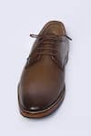 Arihant Rai Sinha_Brown Leather Lace Up Shoes _Online_at_Aza_Fashions