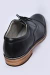 Shop_Arihant Rai Sinha_Black Leather Tie Up Brogue Shoes _Online_at_Aza_Fashions