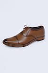 Buy_Arihant Rai Sinha_Brown Leather Burnt Shaded Effect Shoes _Online_at_Aza_Fashions