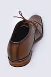 Shop_Arihant Rai Sinha_Brown Leather Burnt Shaded Effect Shoes _Online_at_Aza_Fashions