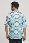 Shop_Arihant Rai Sinha_Multi Color Cotton Print Geometric Abstract Shirt _at_Aza_Fashions