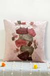 Shop_Mid July Home_Pink Premium Velvet Elysium Dreamscape Abstract Pattern Cushion Cover 5 Pcs Set _Online_at_Aza_Fashions