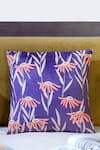 Shop_Mid July Home_Purple Premium Velvet Printed Moonlit Garden Cushion Cover 4 Pcs Set _at_Aza_Fashions