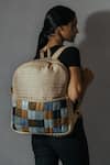 Buy_Riti_Off White Godhadi Patchwork Reshma Grande Preloved Backpack _at_Aza_Fashions