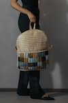 Shop_Riti_Off White Godhadi Patchwork Backpack _at_Aza_Fashions