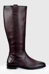 Shop_Oroh_Brown Asturias Long Leather Boots _at_Aza_Fashions