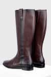 Oroh_Brown Asturias Long Leather Boots _Online_at_Aza_Fashions
