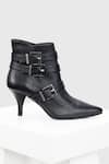 Shop_Oroh_Black Buckles Valeria Multi Embellished Boots _at_Aza_Fashions