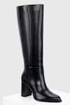 Buy_Oroh_Black Antes High Heel Long Boots _at_Aza_Fashions
