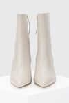 Shop_OROH_White Plain Cristina High Heel Ankle Boots_Online_at_Aza_Fashions