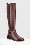 Shop_Oroh_Brown Aragon Long Leather Boots _at_Aza_Fashions
